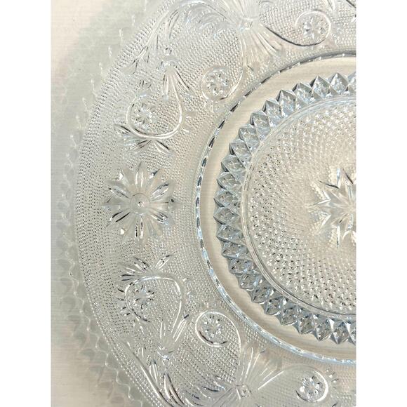 Duncan & Miller Sandwich Glass # 41 Vintage Dinner Plate-9 5/8" Rare Excellent! - Picture 2 of 6